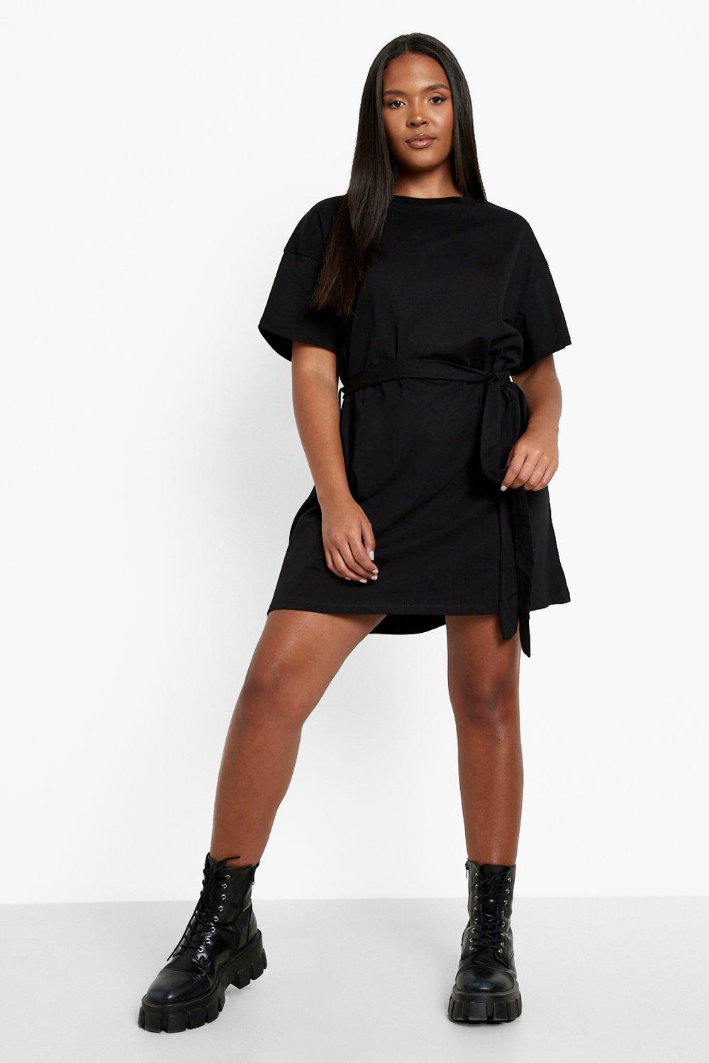 Belt t shirt store dress