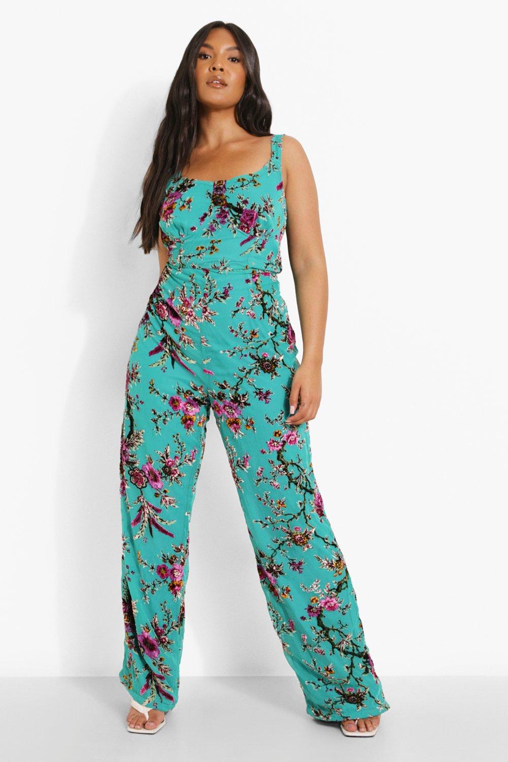 💗 ▫️Floral corset jumpsuit DRESS 🏷2805/416 💵59.90 C