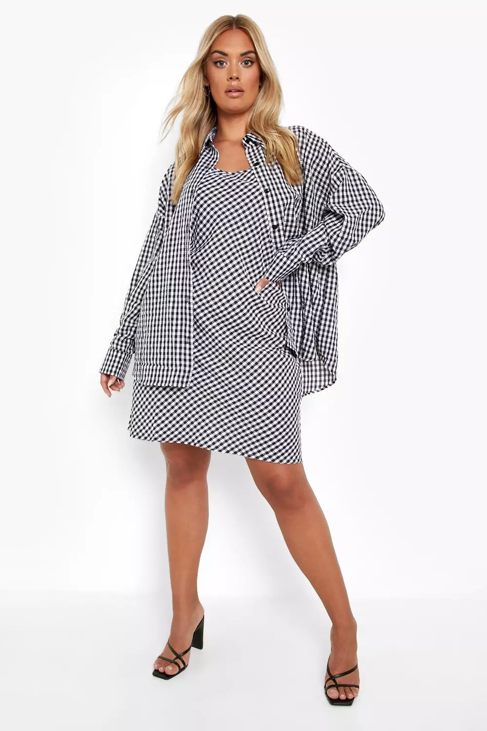 ワンピース Checked Shirt Mini Dress NORMA-ST4243PHA71302-