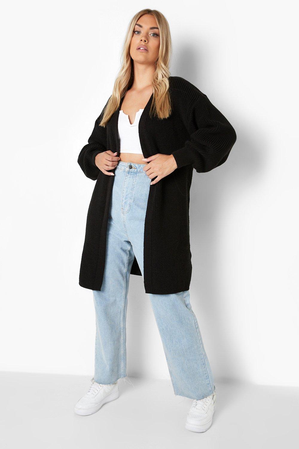 Boohoo longline clearance cardigan