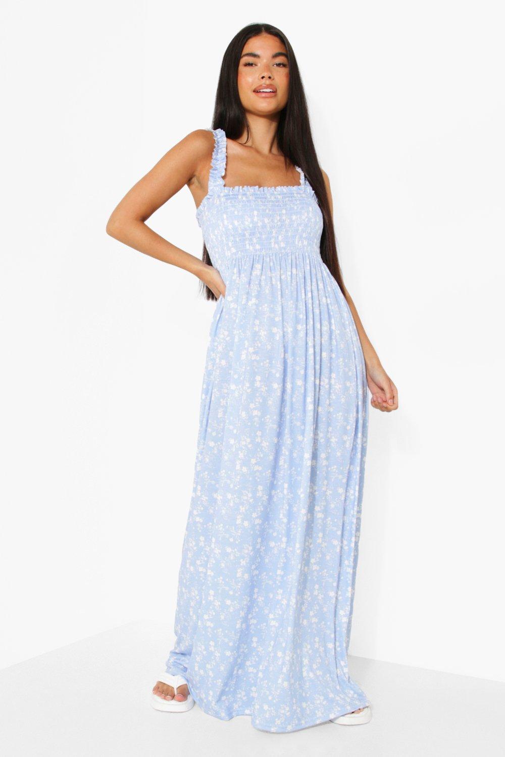 Ever New ruffle strap maxi dress in floral