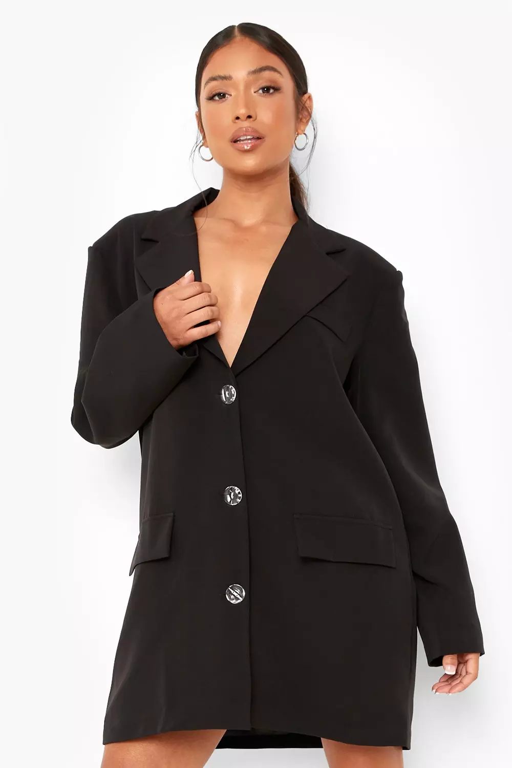 Petite clearance boyfriend blazer