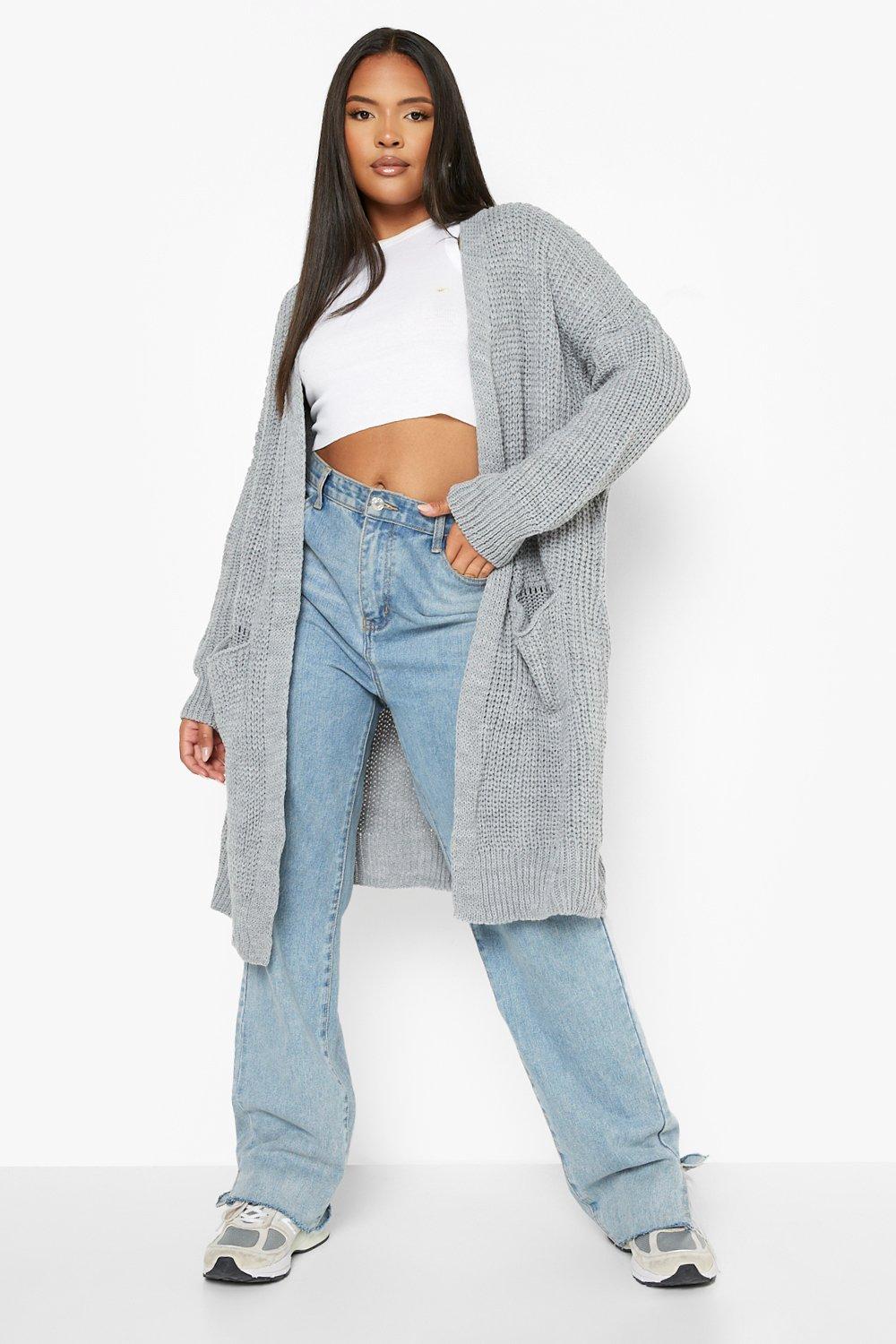 Boohoo oversized boyfriend clearance cardigan