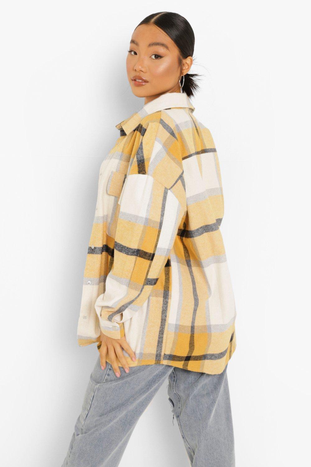 Veste chemise oversize online femme