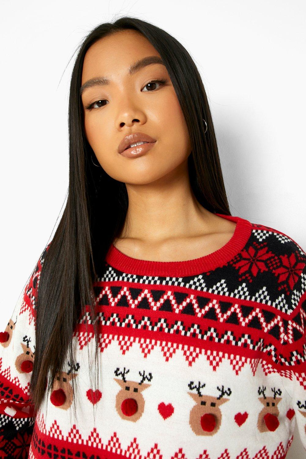 Womens christmas outlet jumper boohoo