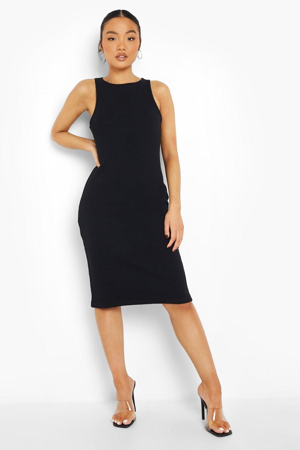 Petite bodycon cheap midi dress