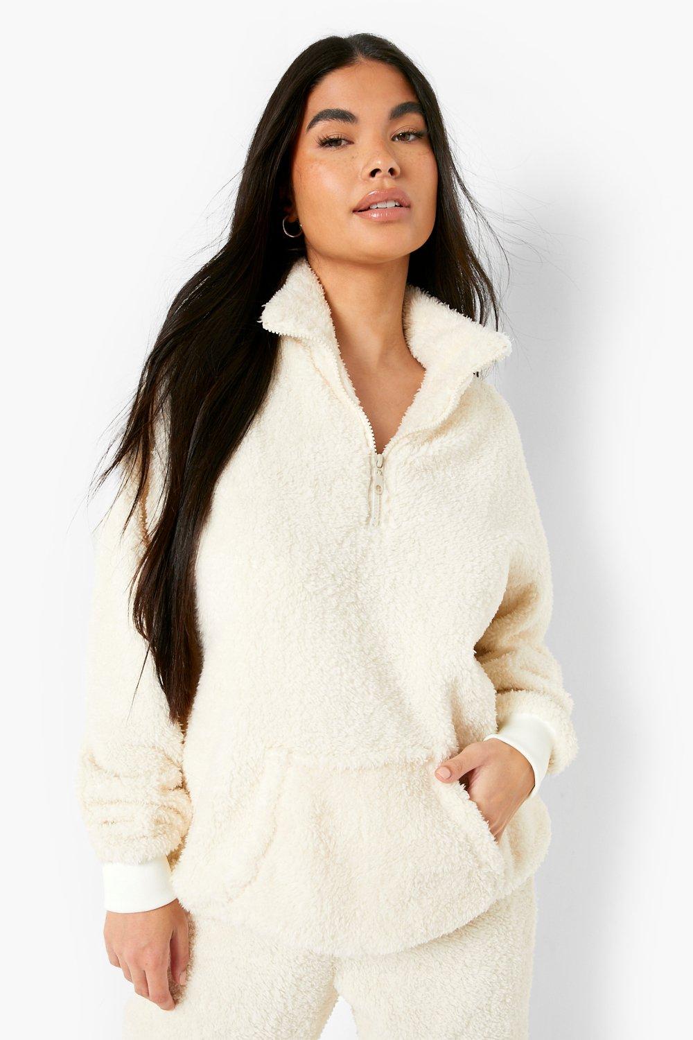 fleece lounge top