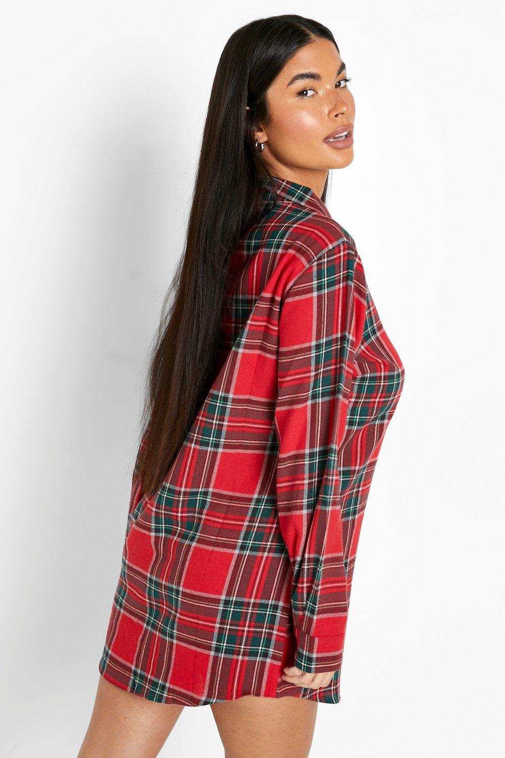 Flannel christmas online nightgown