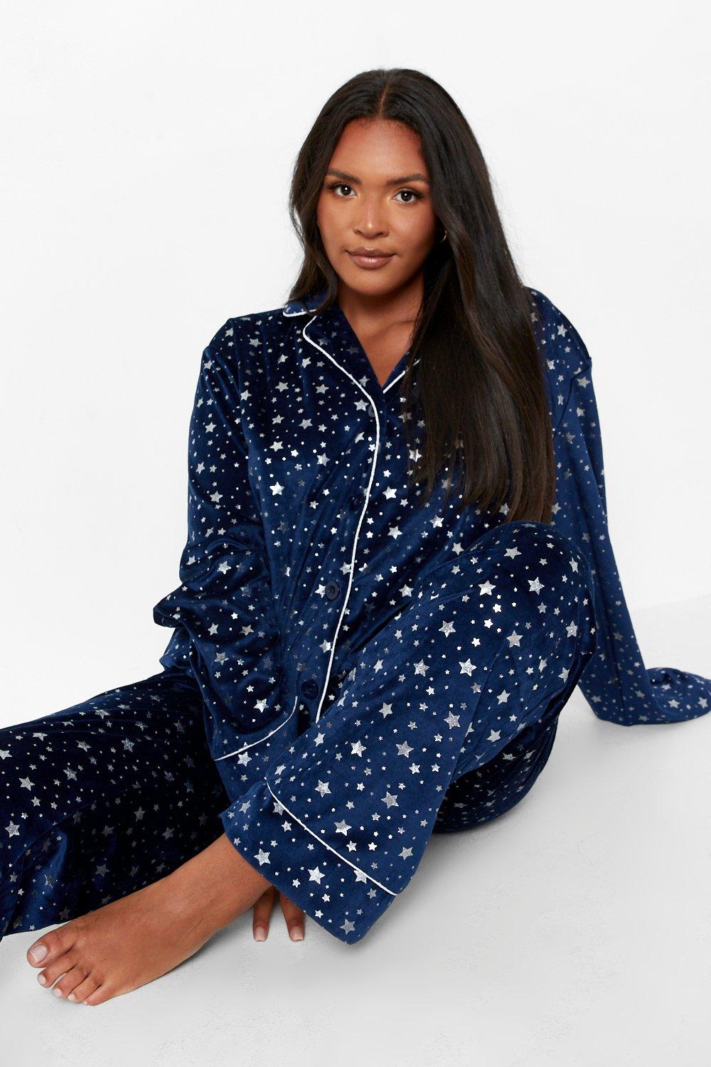 Boohoo plus pjs hot sale