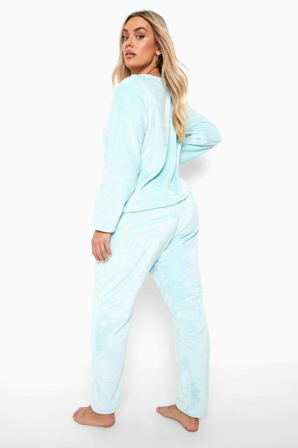 Fluffy discount pajama top