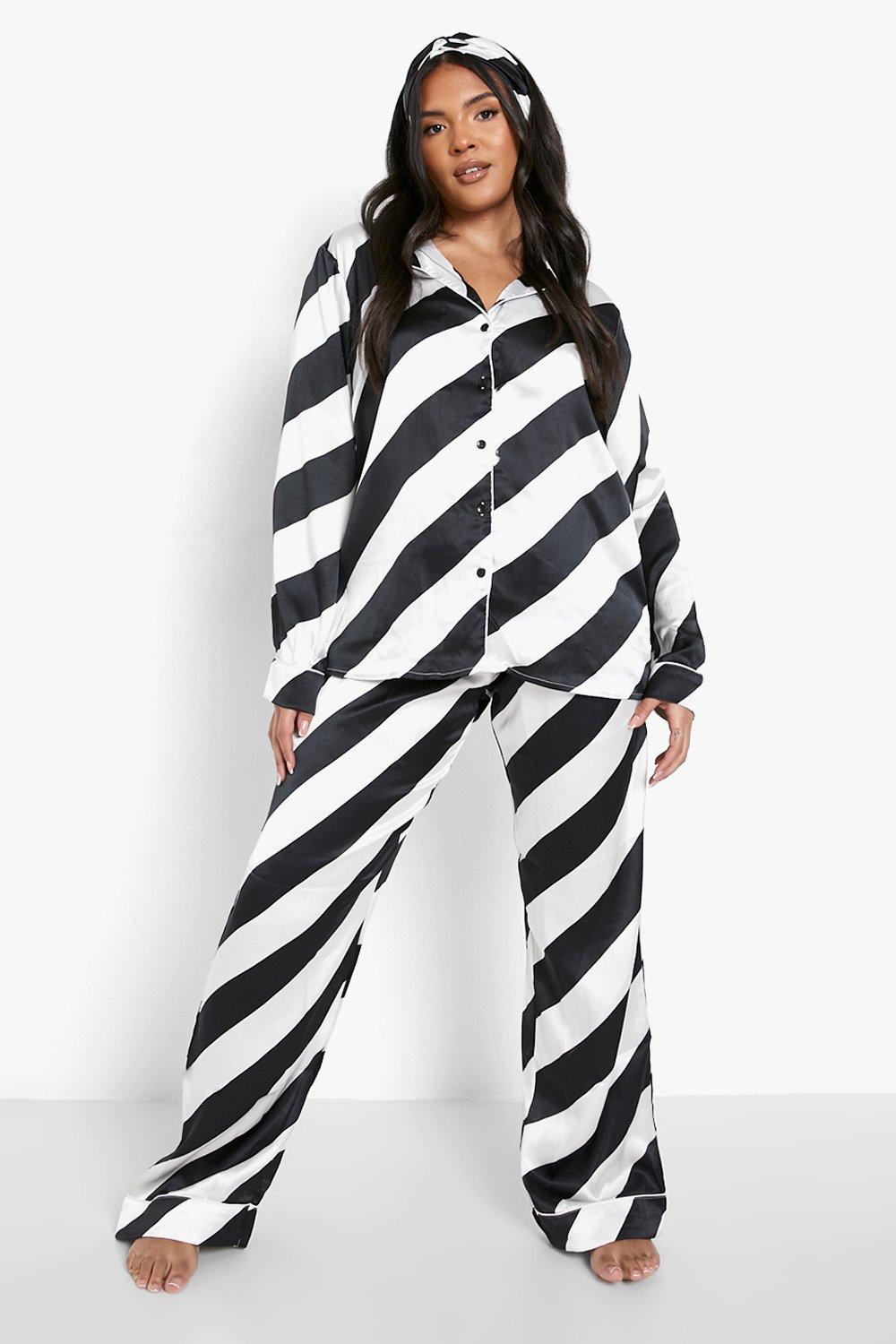 Boohoo candy best sale stripe pyjamas