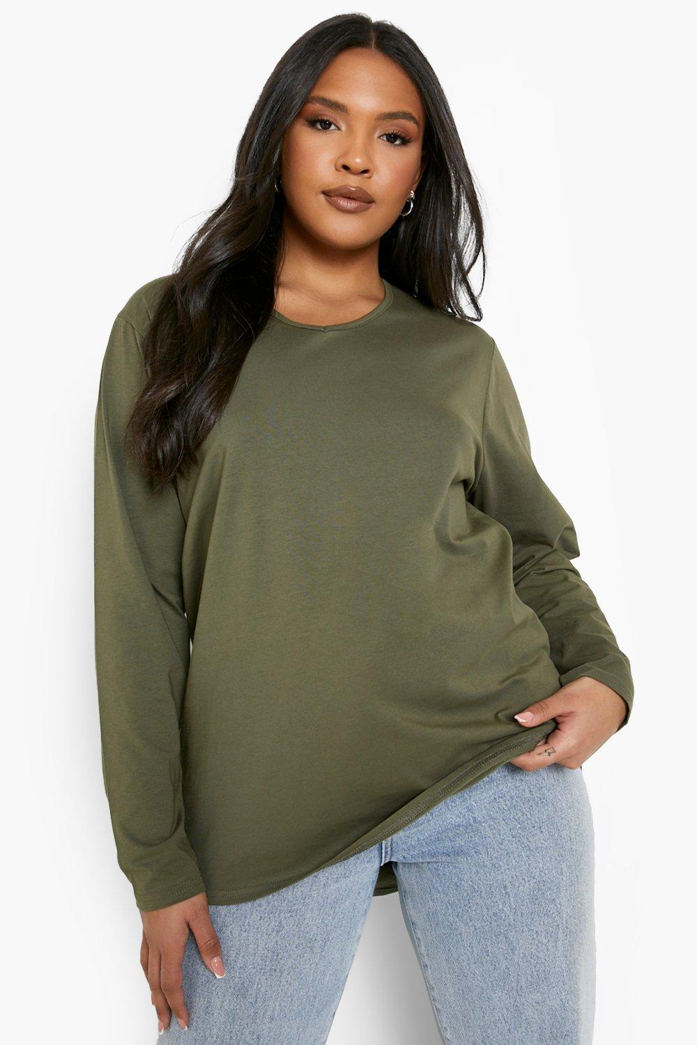 Tee shirt manche best sale longue femme grande taille