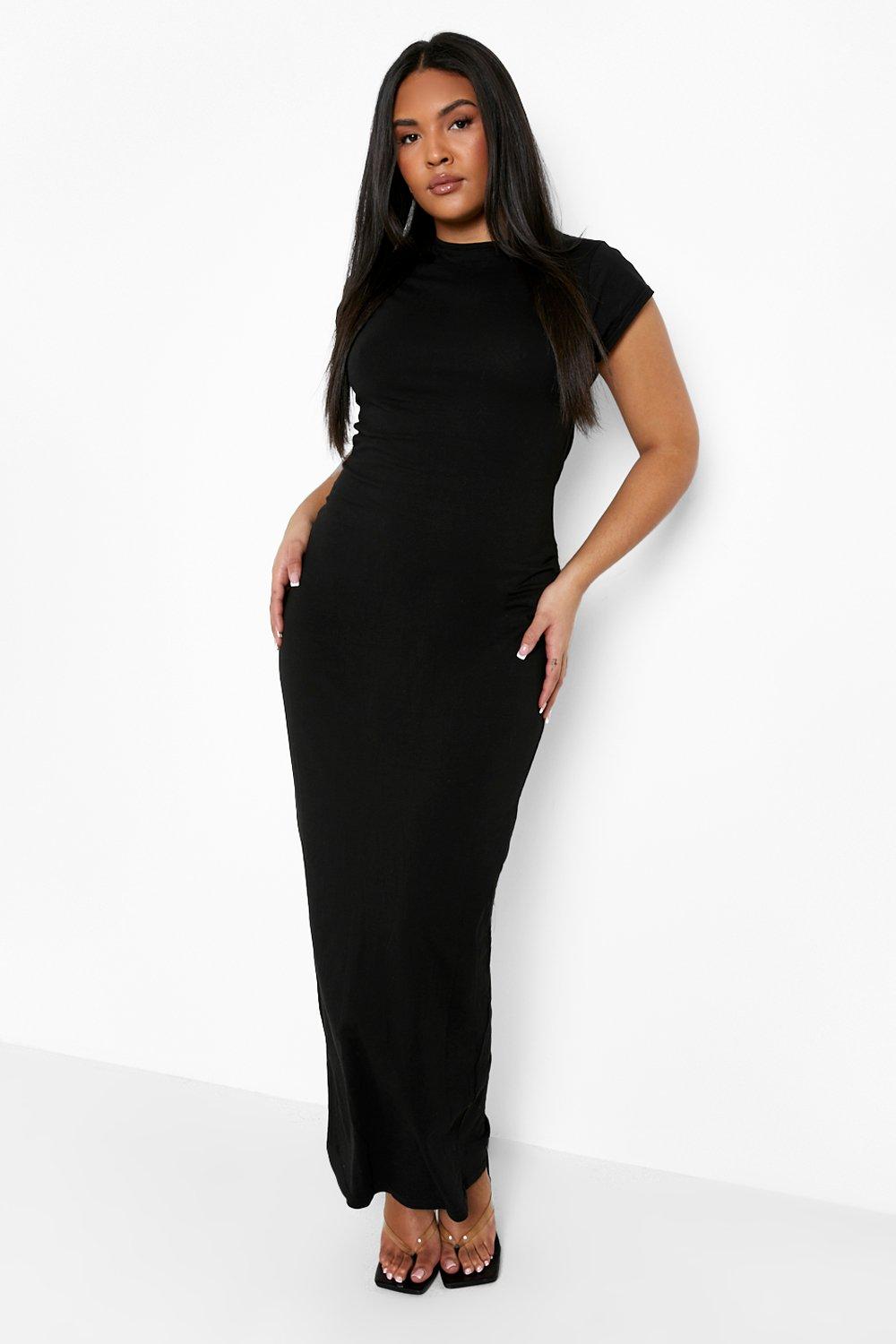 cap sleeve maxi dress