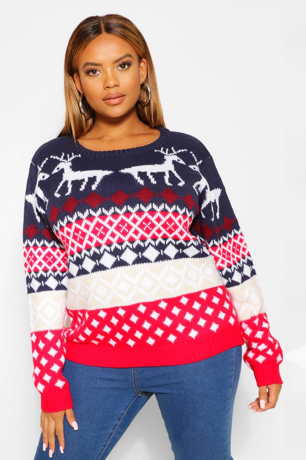 Pulls De Noel Pulls De Noel Femme Boohoo Fr