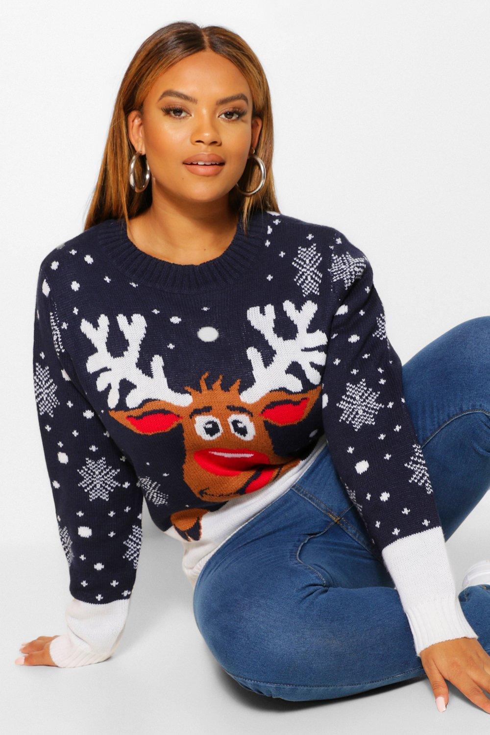 Girls on sale snowflake jumper