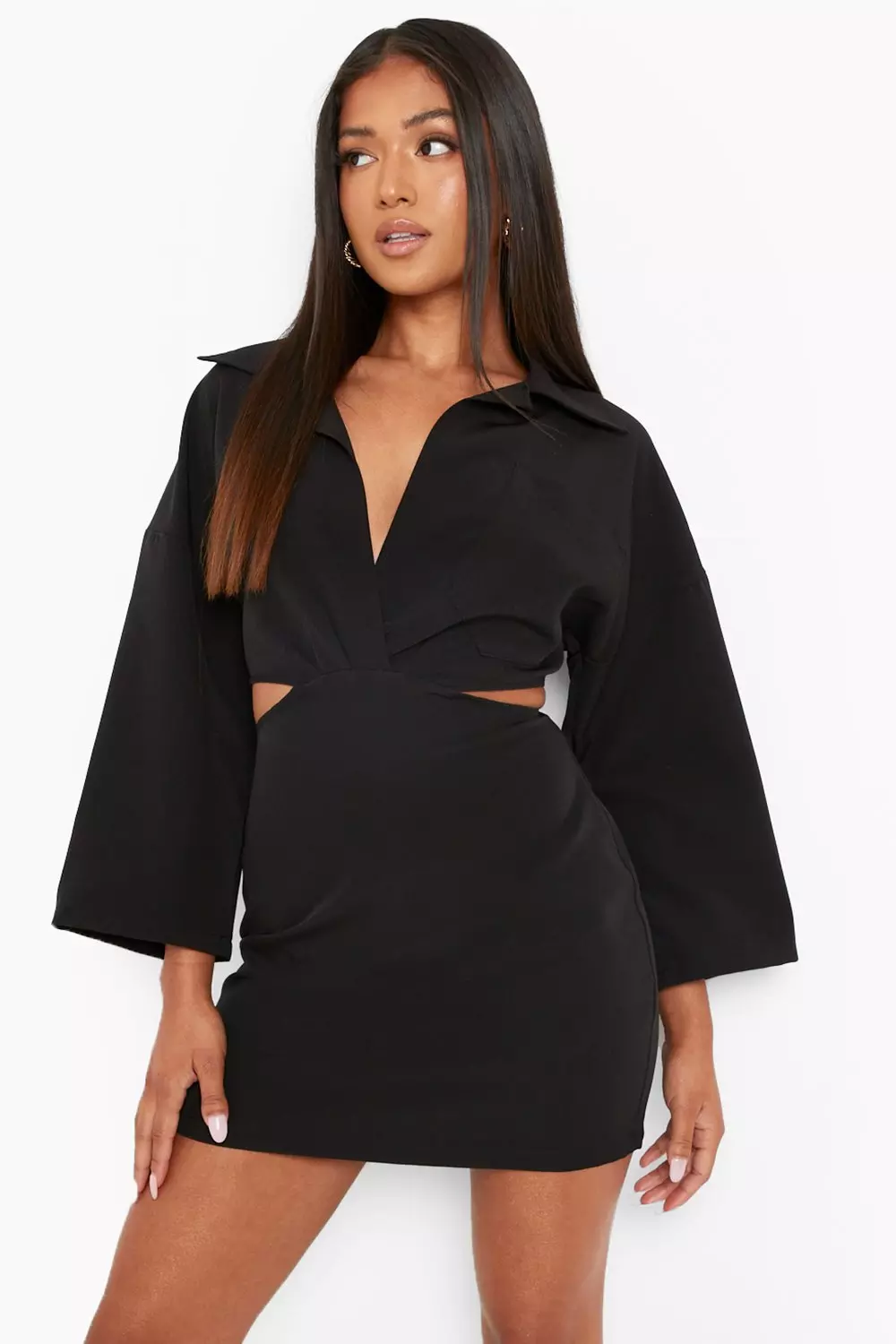 Shirt dress petite size clearance