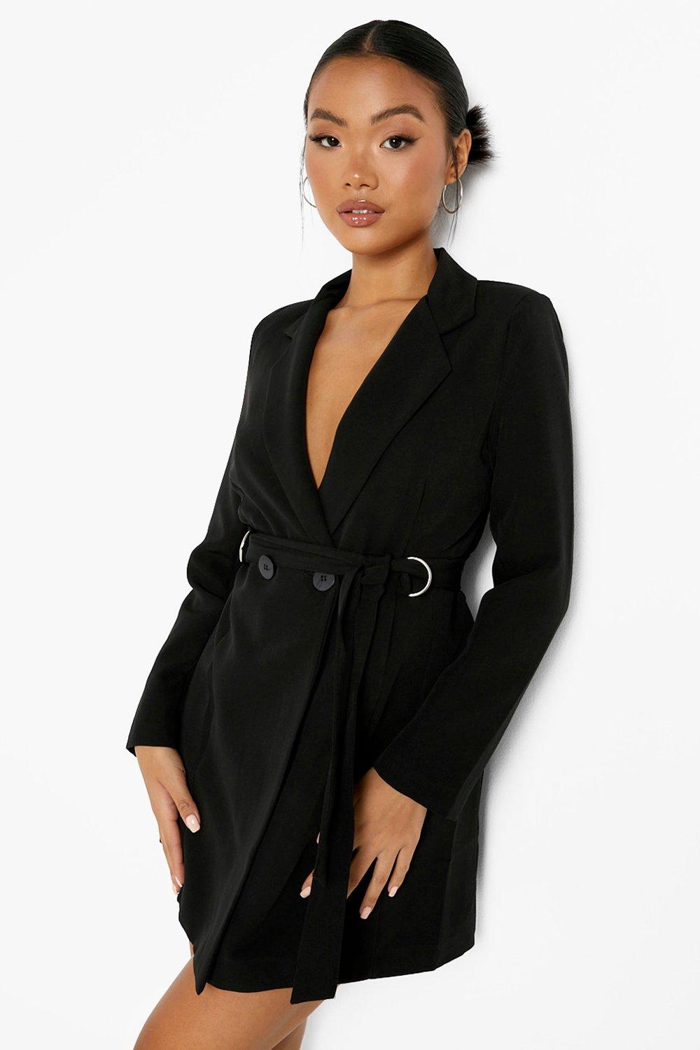 Boohoo petite shop blazer dress