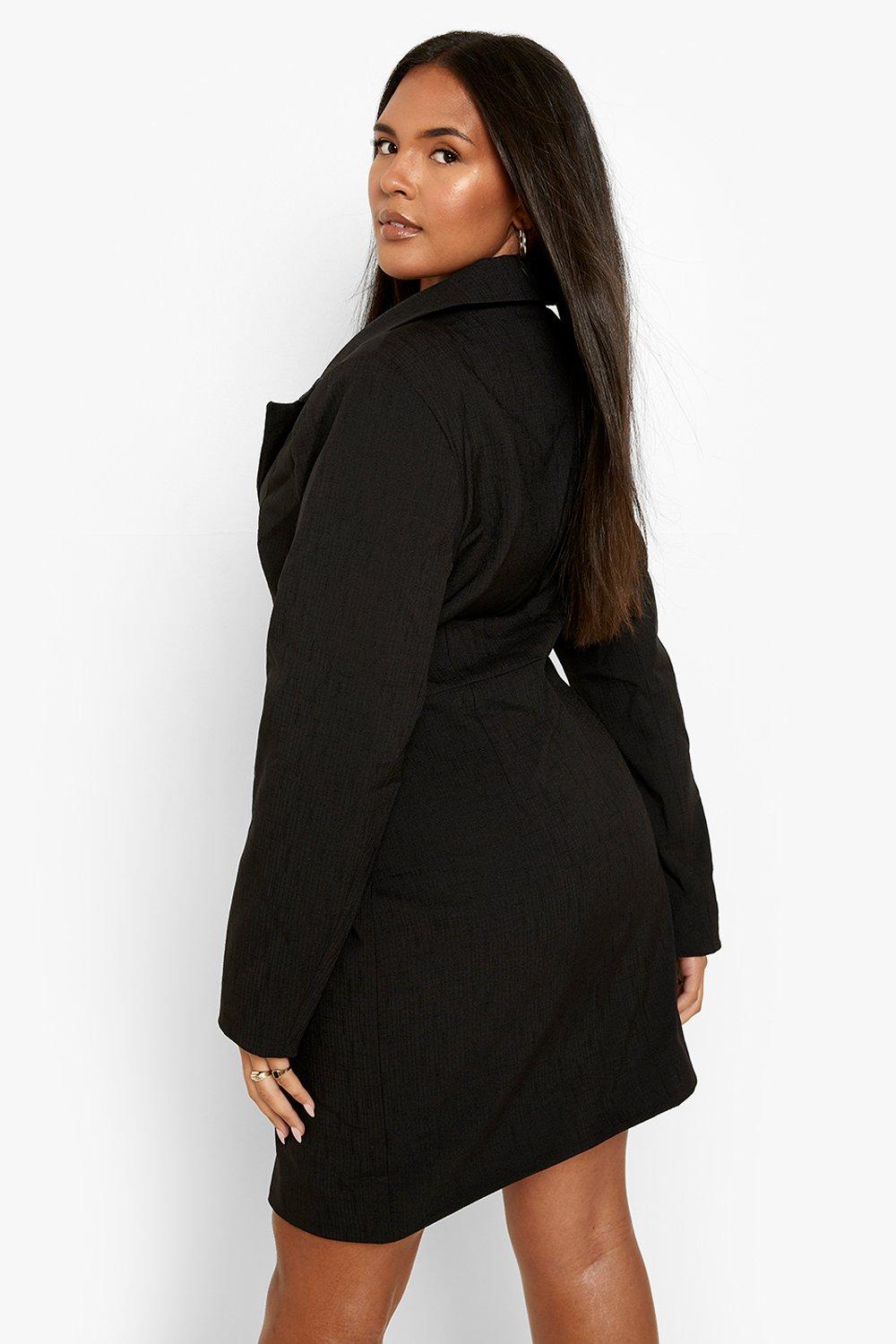 Blazer dress curvy clearance