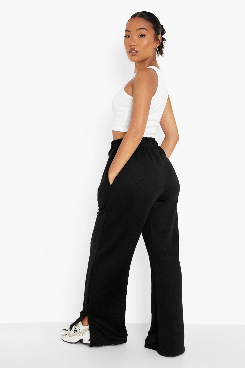 boohoo wide leg joggers