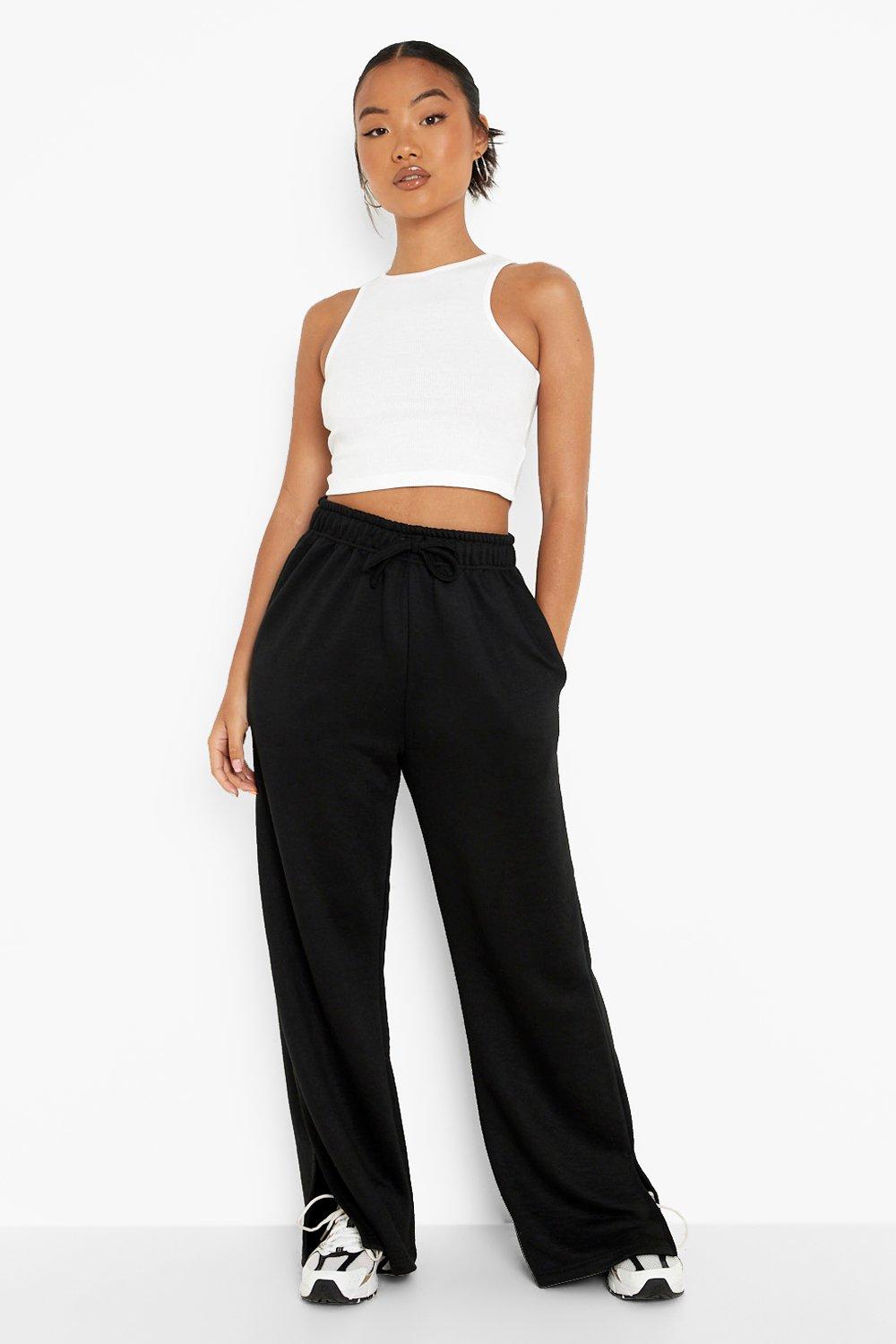 boohoo wide leg joggers