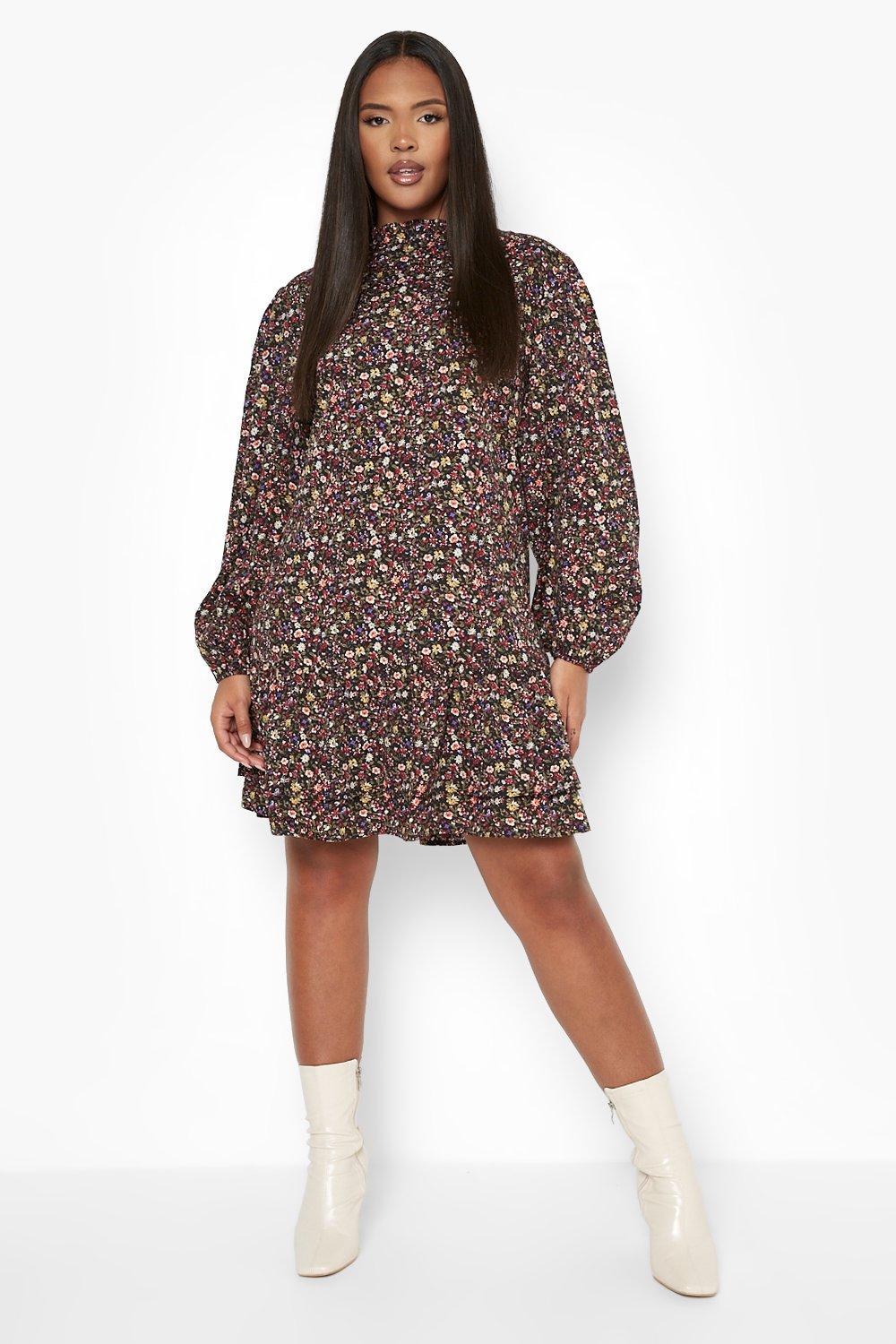 Topshop floral outlet smock dress