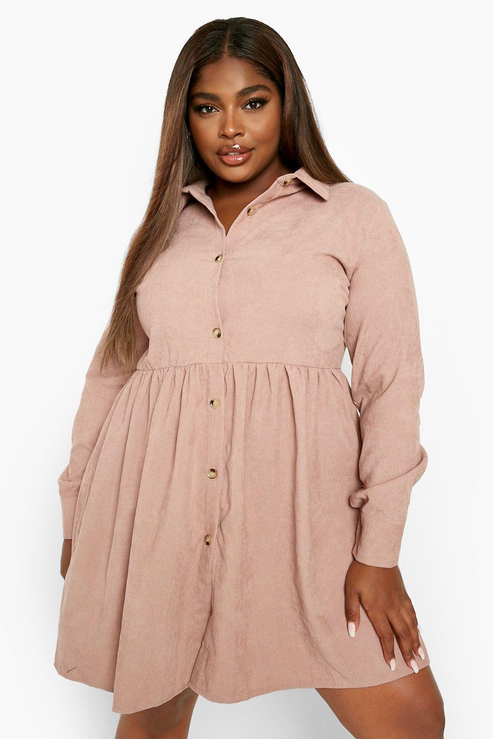 cord dress plus size