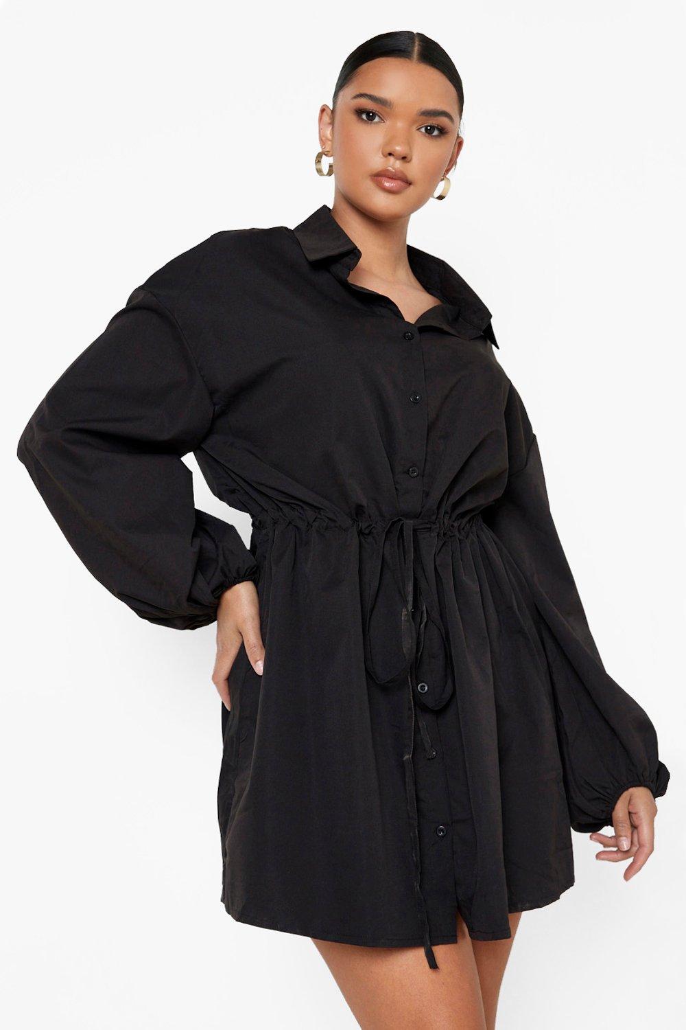 Boohoo shirt clearance dress