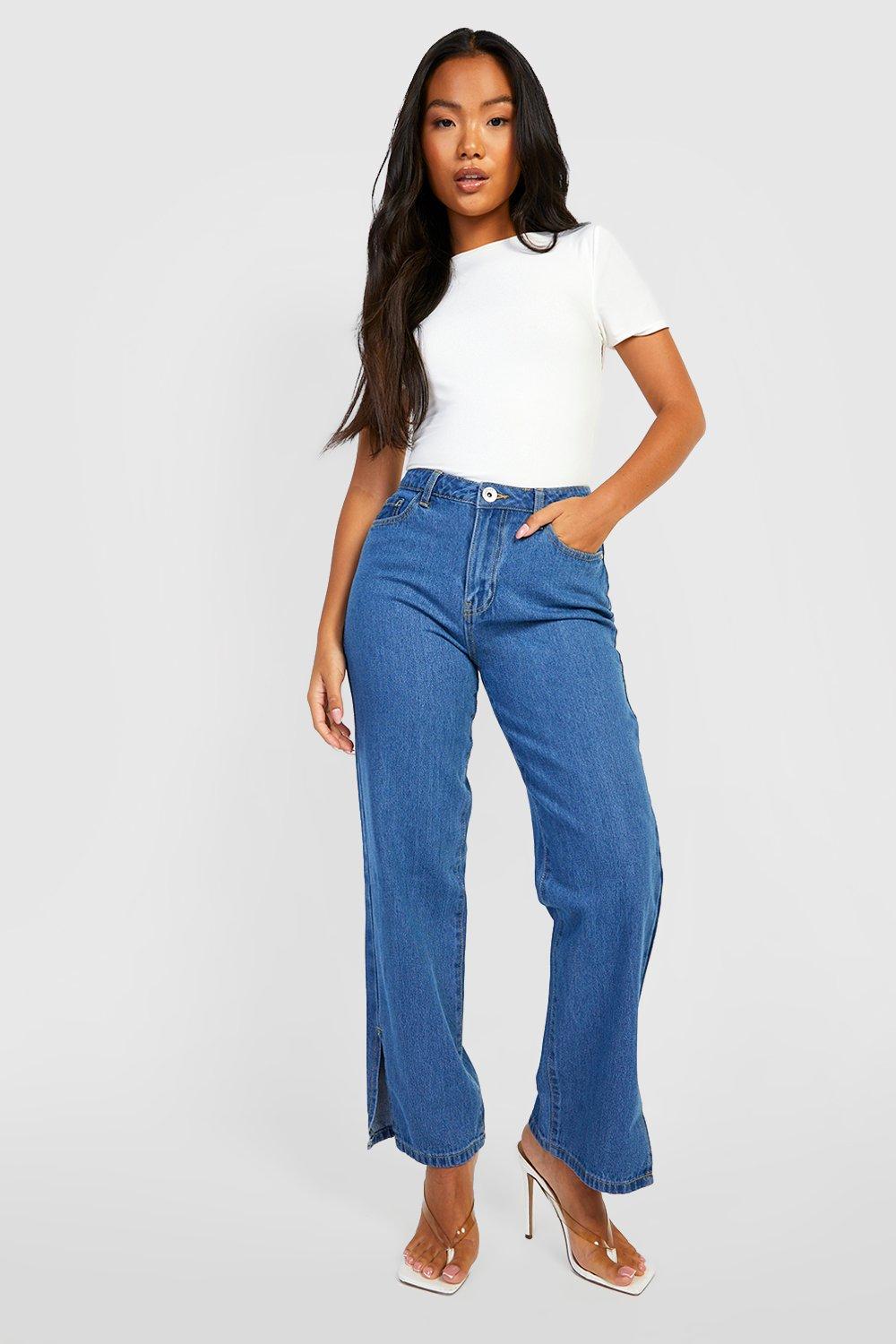 Boohoo petite jeans review sale