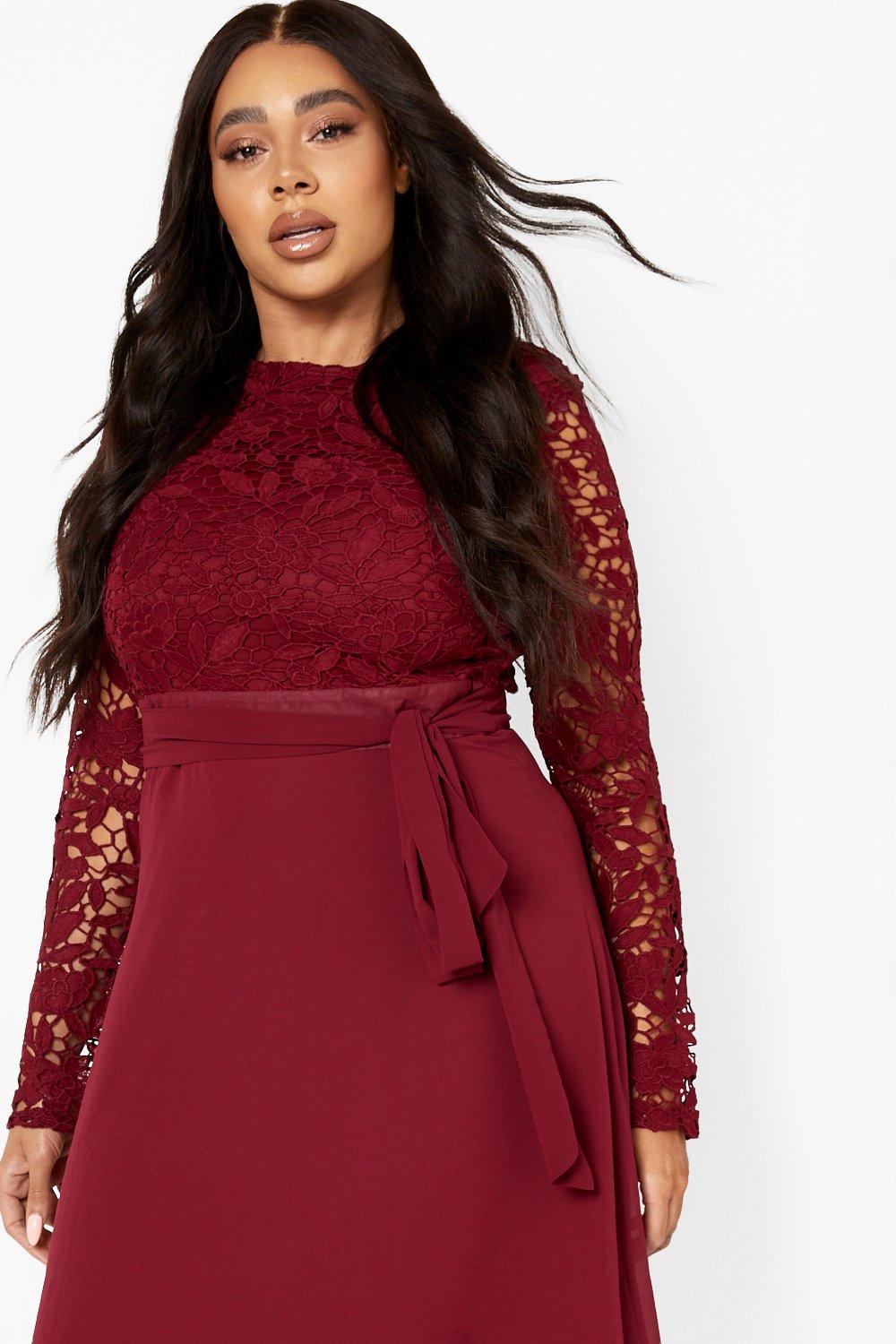 Plus size lace hotsell dresses for special occasions