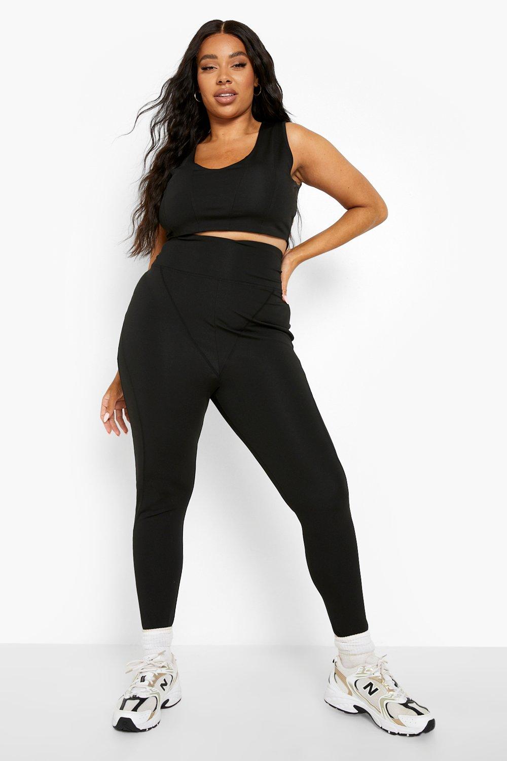 Boohoo plus shop leggings