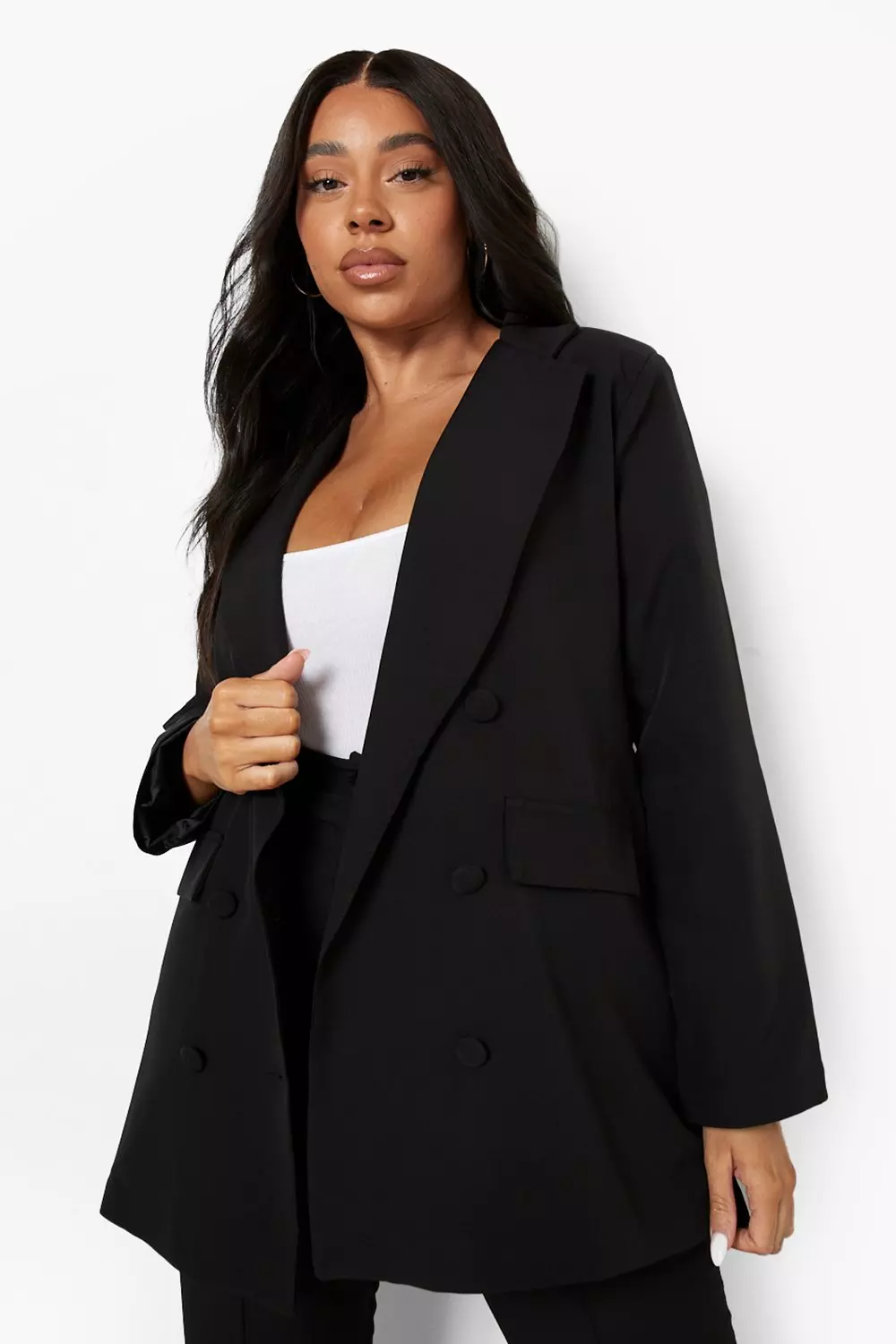 Plus size hot sale oversized blazer