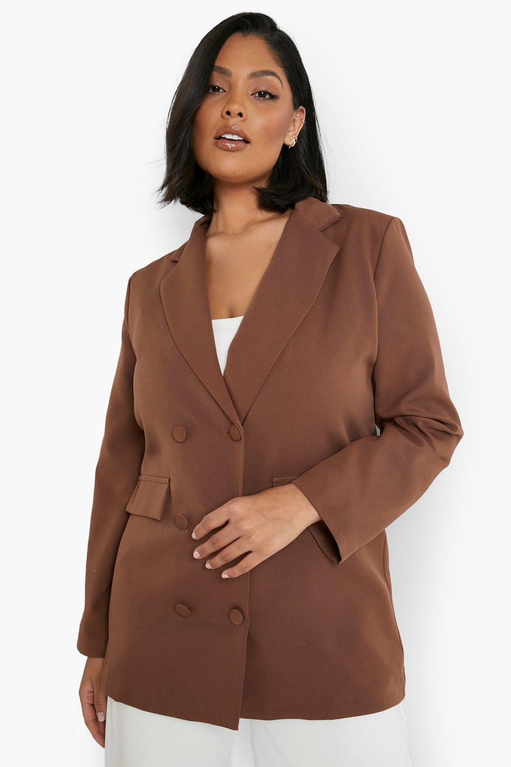 Boohoo plus hot sale size blazer