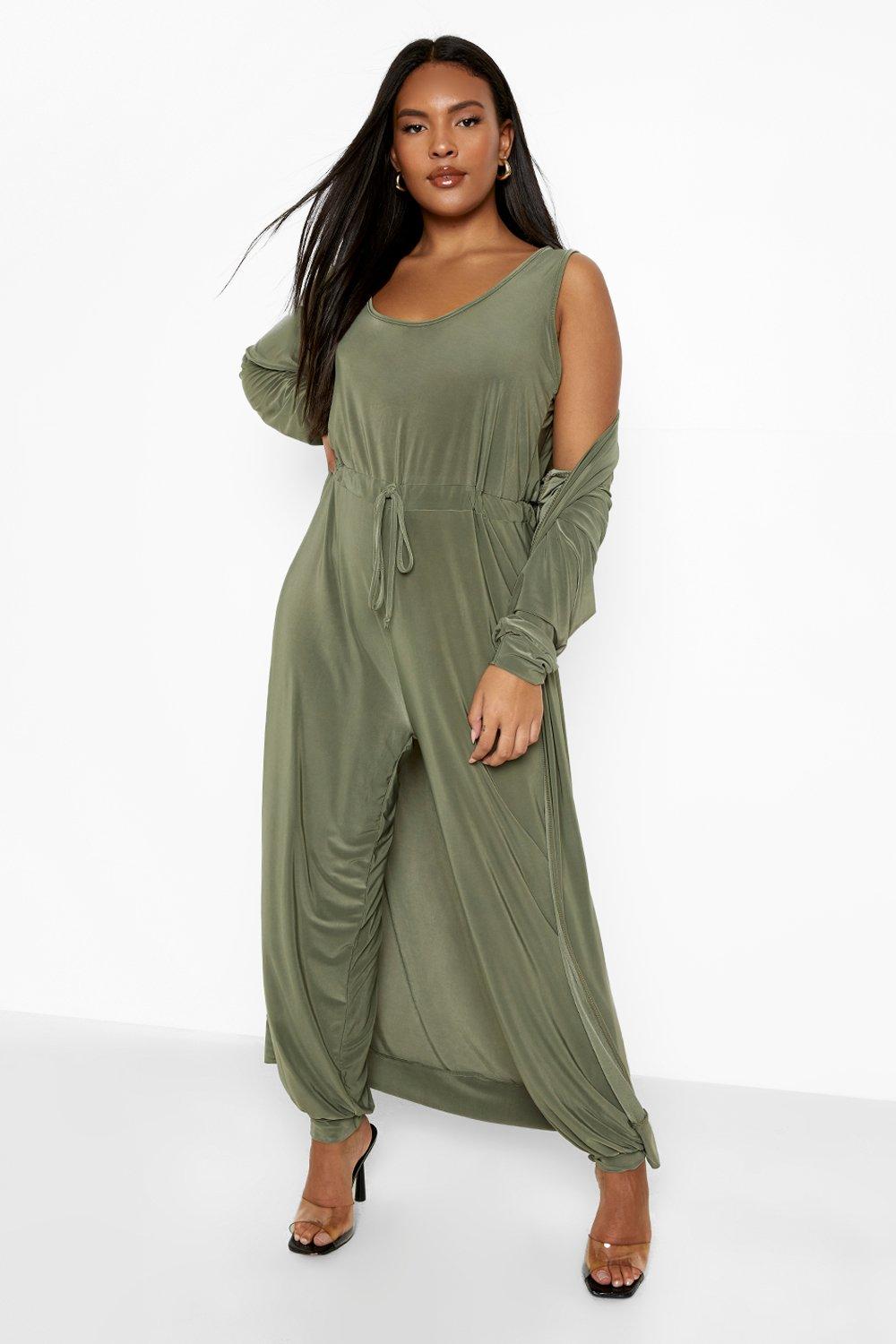 Plus size maxi jumpsuit online