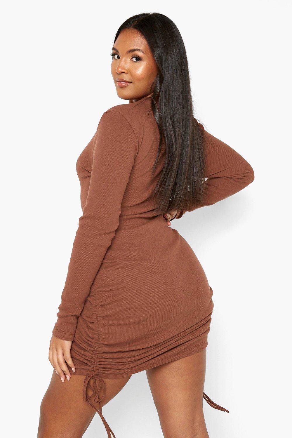 Fashion nova shop ruched dress