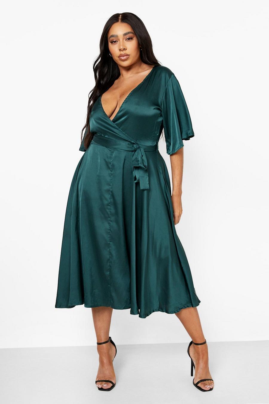 Erhvervelse Karriere jøde Plus Size Green Dress | Green Plus Size Dresses | boohoo USA
