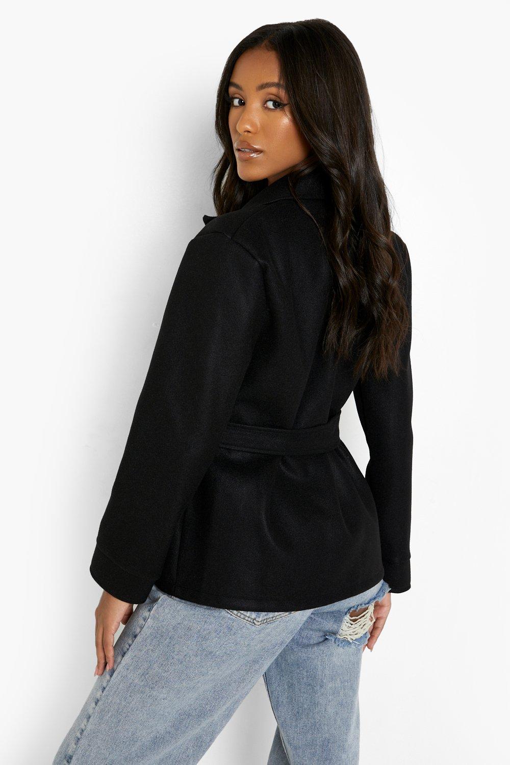 Petite wool jacket clearance