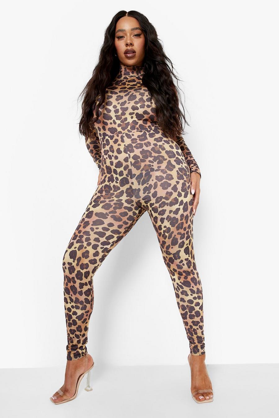 Leopard Plus - Halloween Leopardmönstrad catsuit image number 1