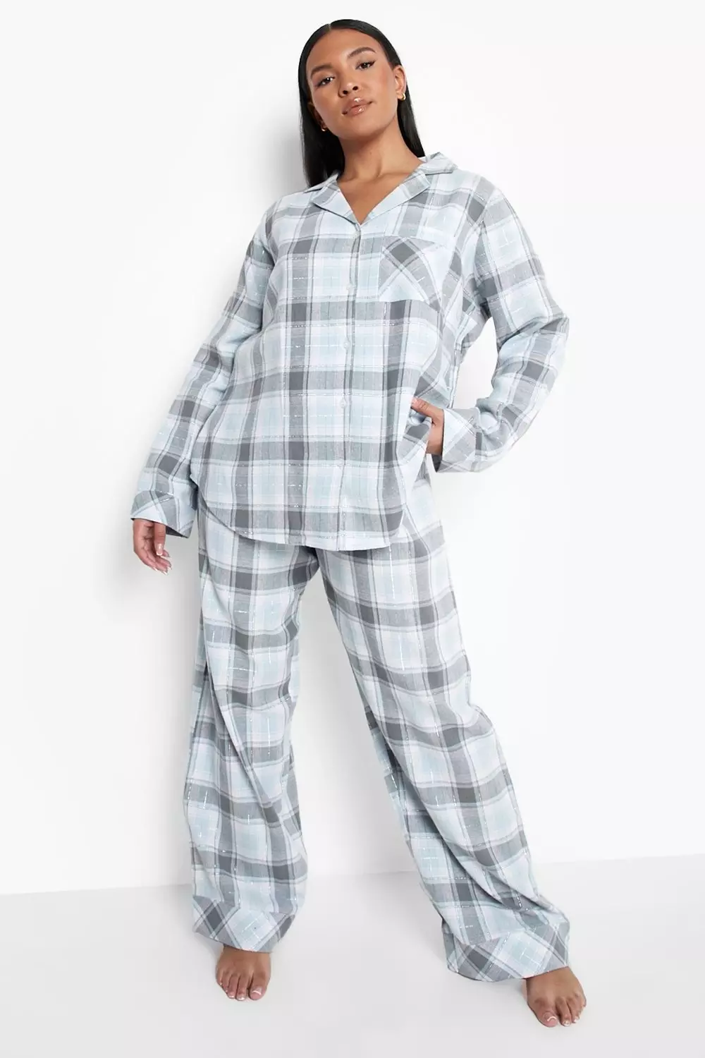 Womens flannel shop pyjama sets