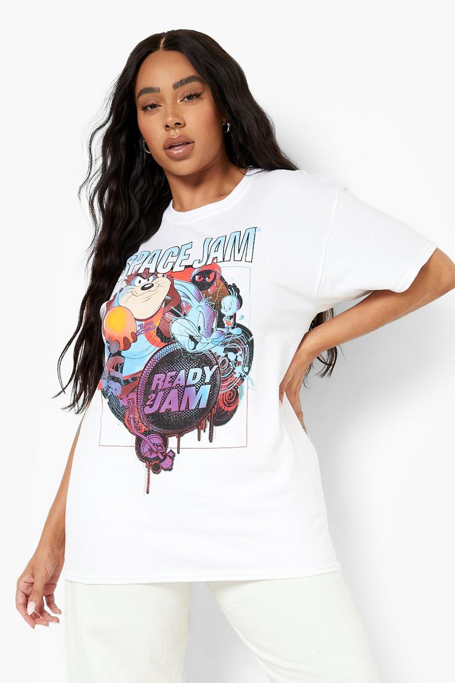 White Plus - Space Jam T-shirt image number 1