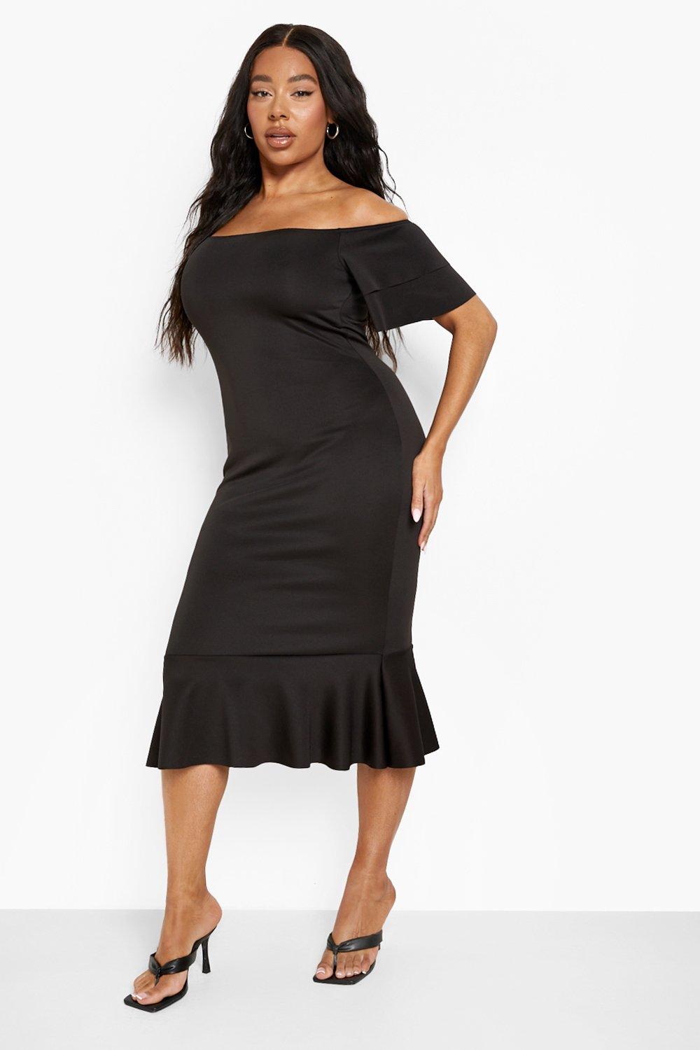 boohoo plus size dresses sale