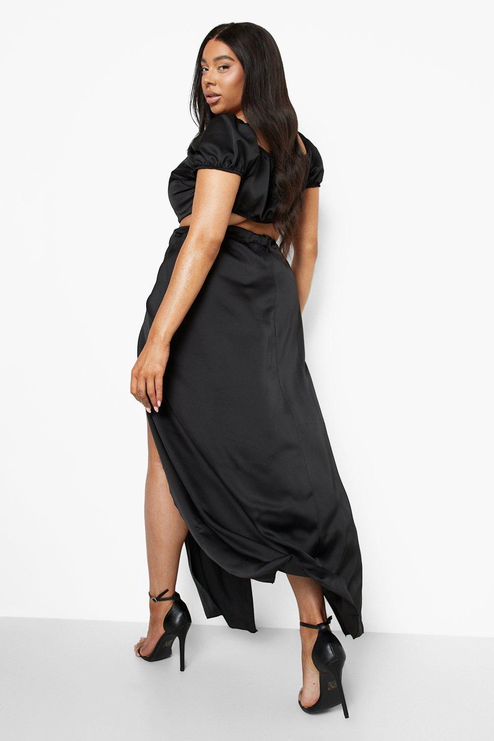 Split leg skirt co ord sales