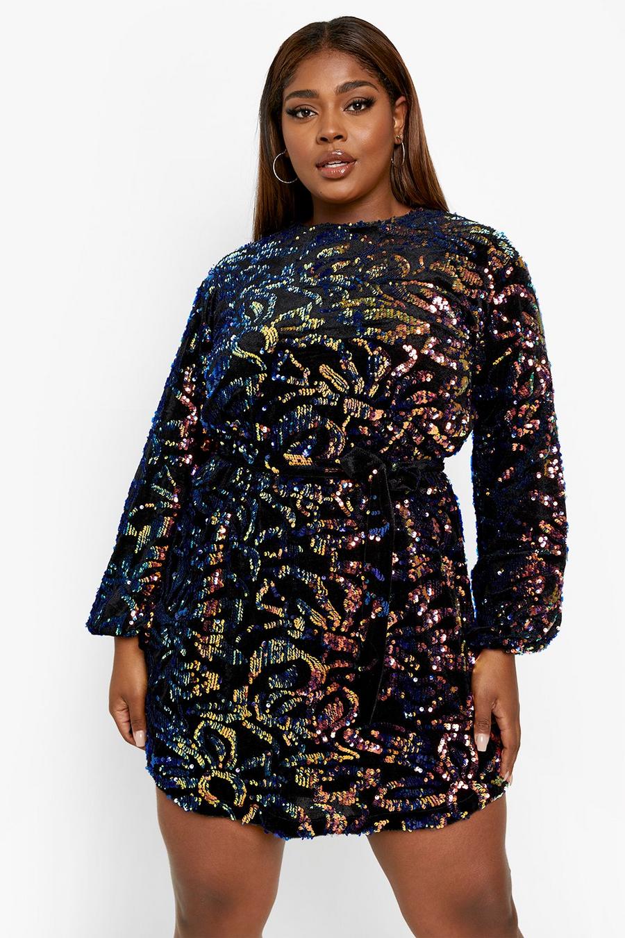 Rainbow Shops Womens Plus Size Printed Short Sleeve Shirt Dress, Brown, Size  2X