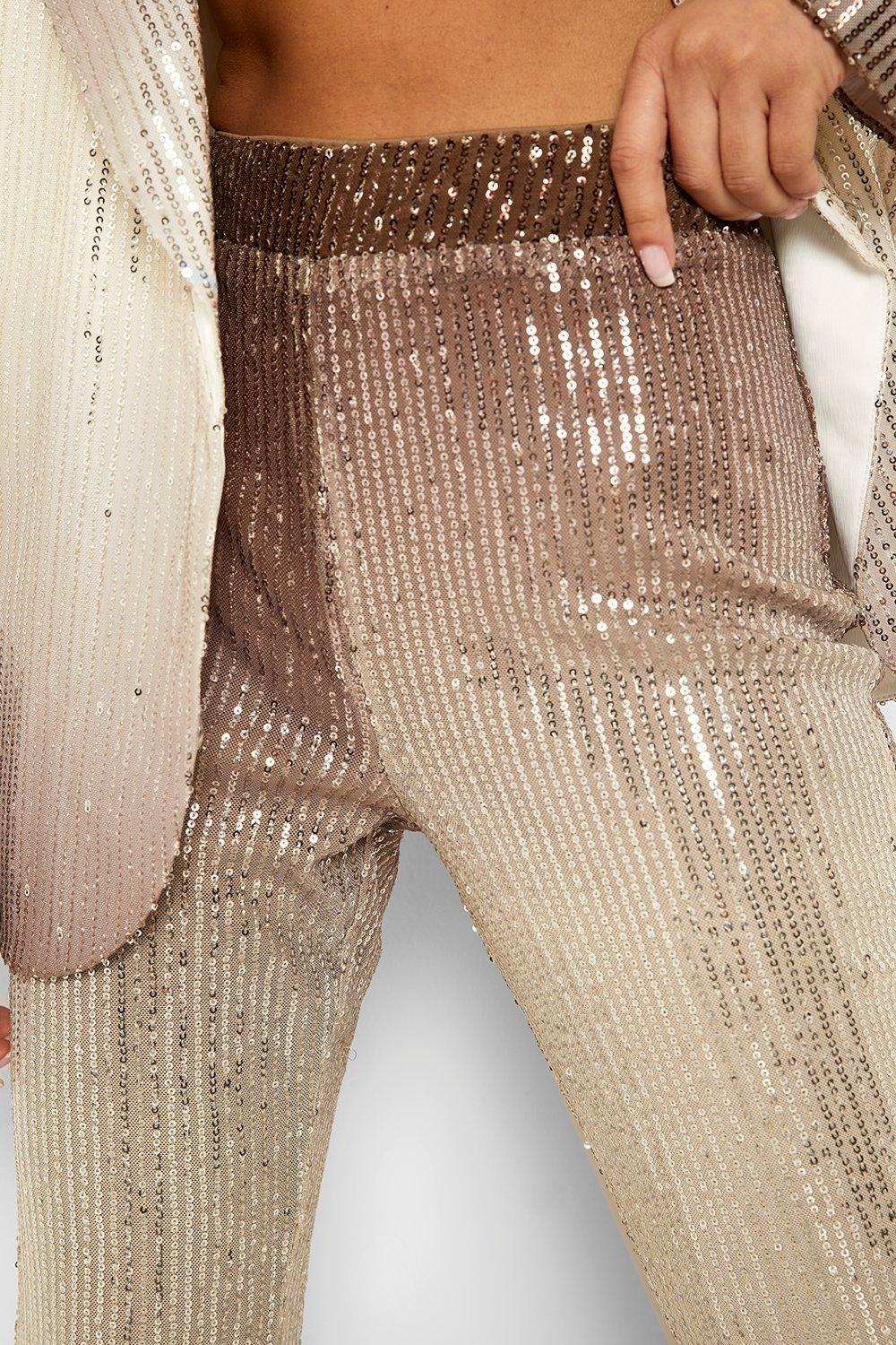 Pantaloni store donna paillettes