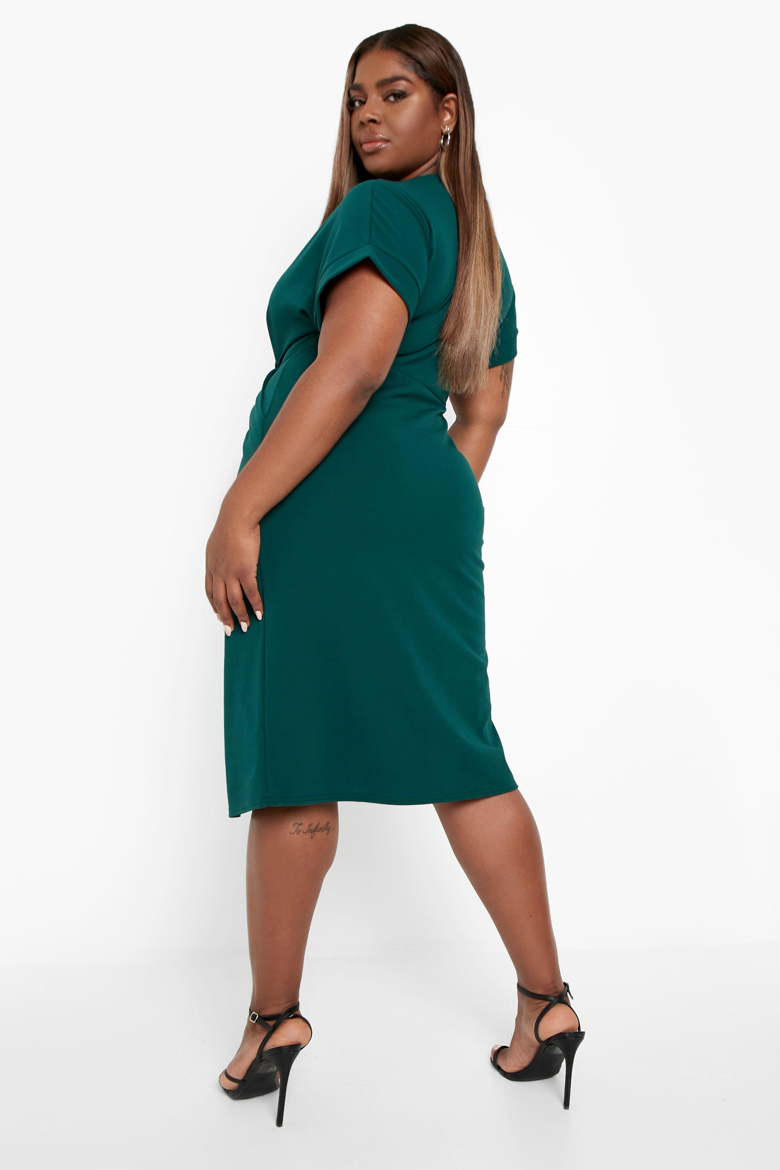 Boohoo mint green clearance dress