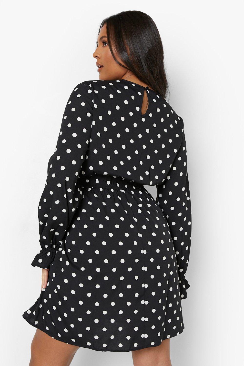 Boohoo spot clearance dress