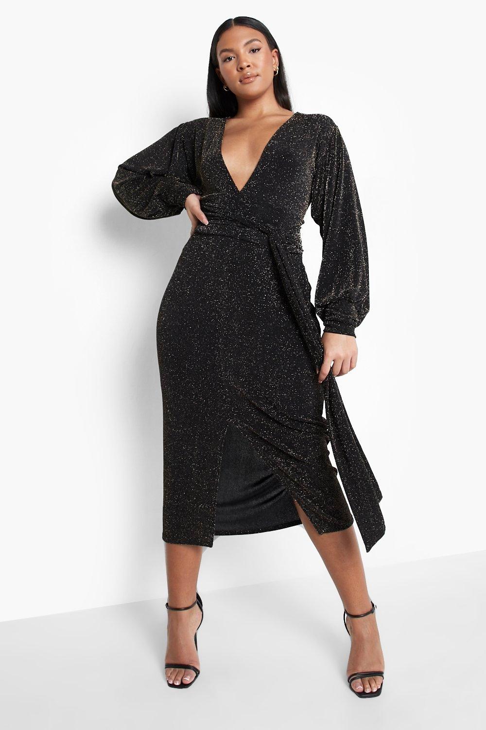 Robe discount midi boohoo