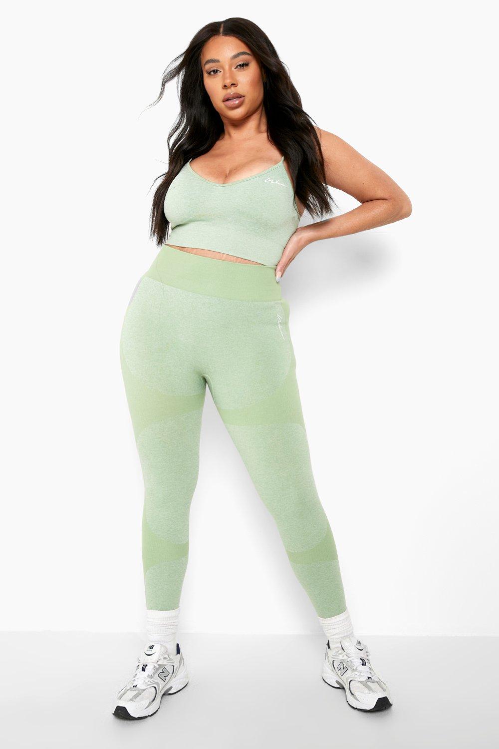 Grande taille Legging de sport taille haute boohoo