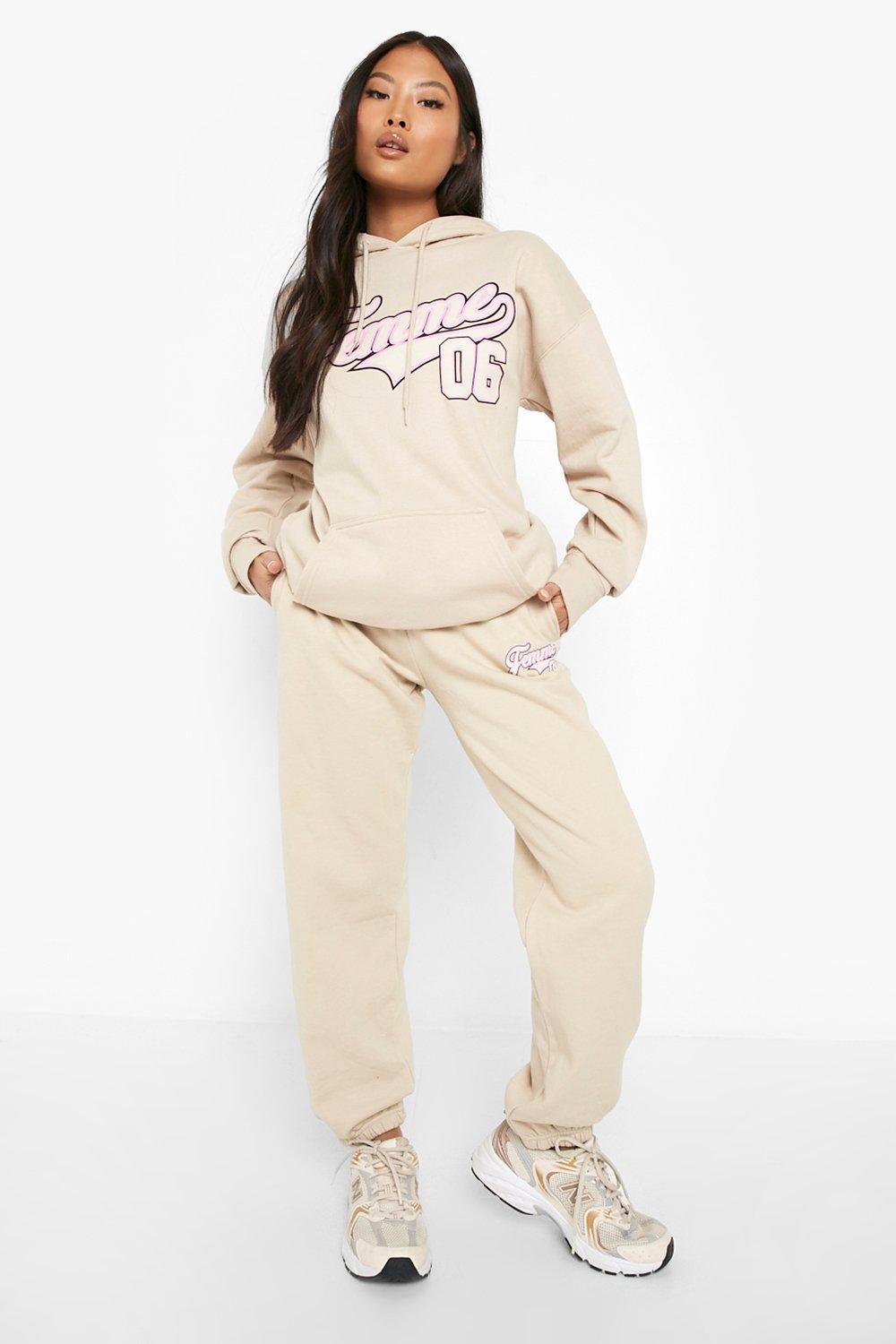 Petite Femme Hoody Printed Tracksuit 