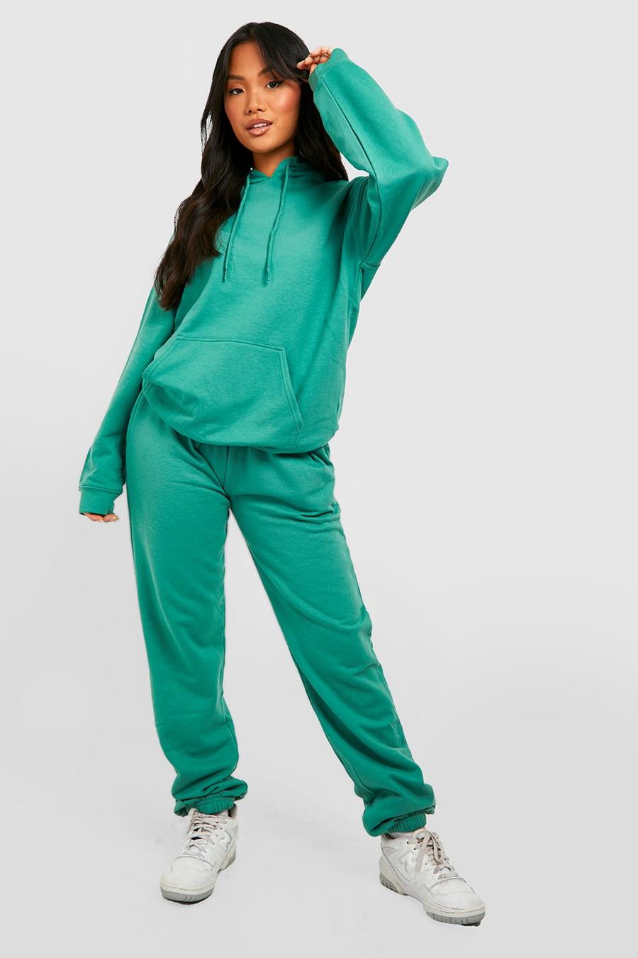 Forest Petite Oversized Hoody & Track Pants Tracksuit image number 1