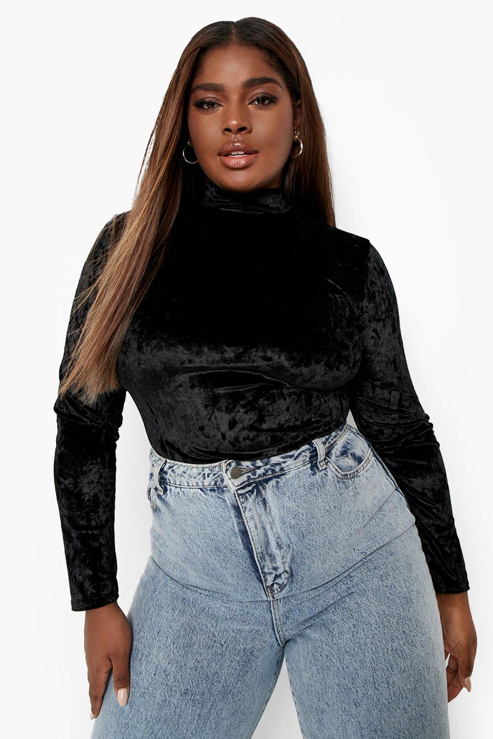 Plus Sweetheart Neck Long Sleeve Bodysuit